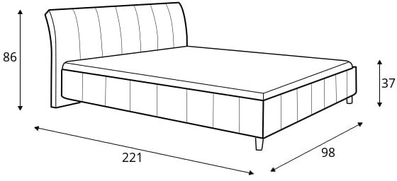 Łóżko 80263 (80x200)