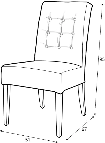 Krzesło Merel