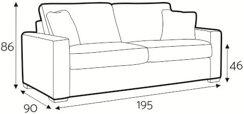 Sofa 3-osobowa Phoenix