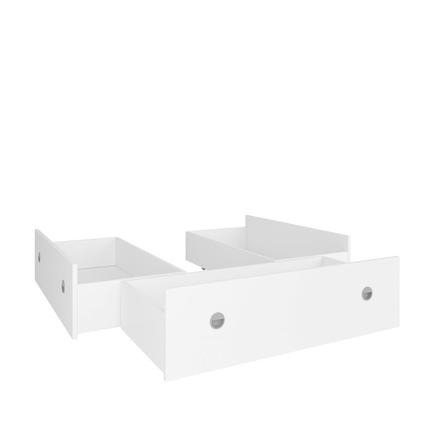 

Šuplíky do postele 140 Nepo Plus - Black Red White - BRW