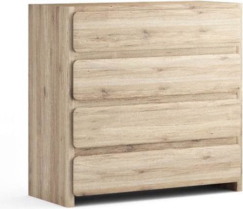Komoda Possi Black Red White Twojemeble Pl Meble Z Kolekcji
