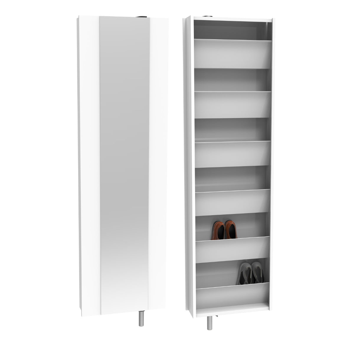 

Šatní skříň s zrcadlem Home Flash - Allhall