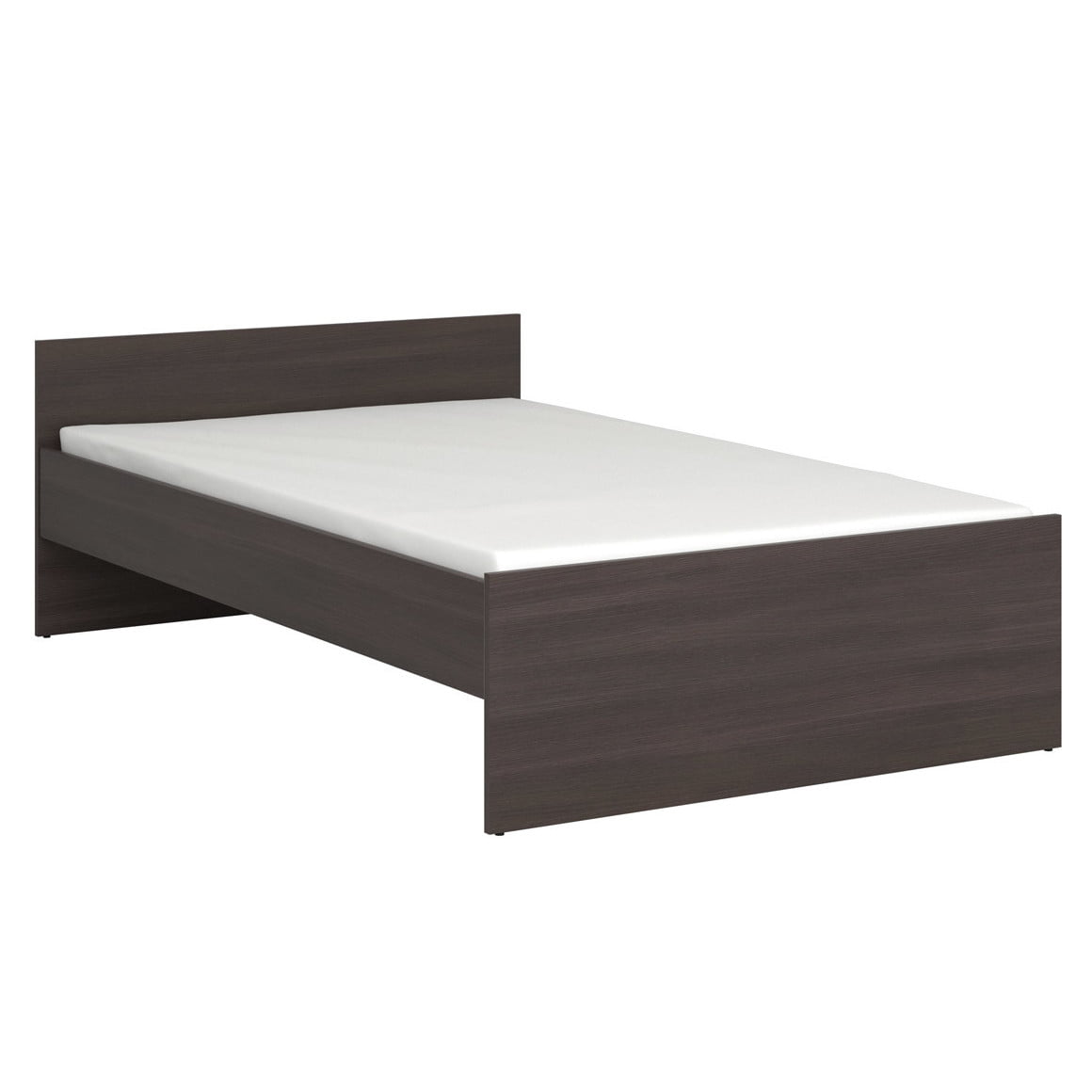 Postel 120 do dětského a studentského pokoje Nepo Plus - Black Red White - BRW
