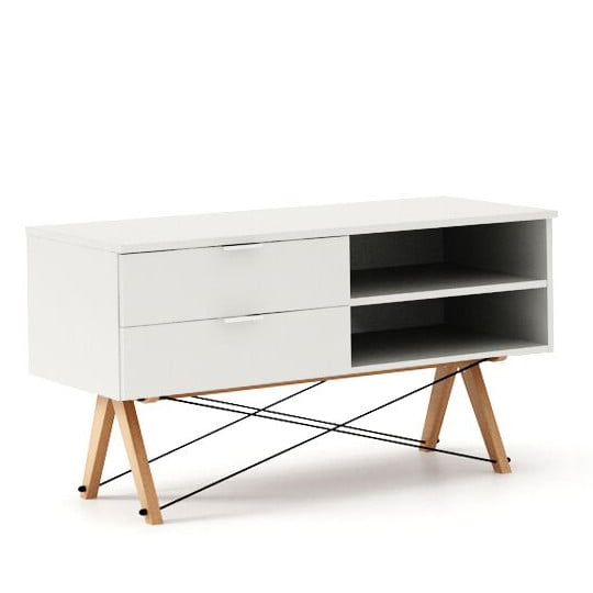 

Skříňka Sideboard s policemi a zásuvkami - Minko