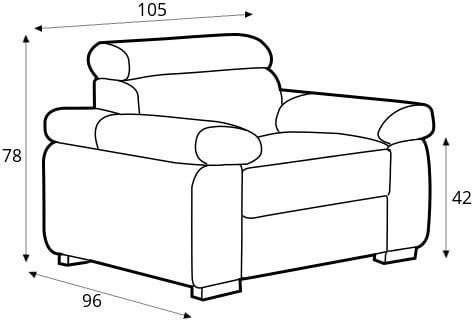 Fotel Zoom z funkcją relaksu elektrycznego