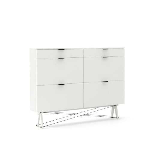 

Botník s hloubkou 20 Basic Black/White - Minko