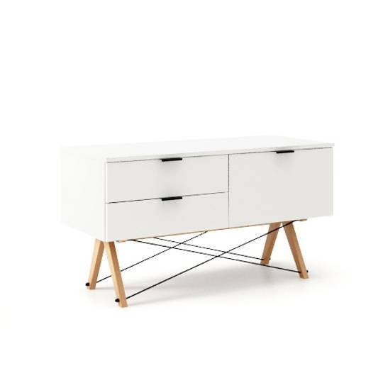 

Skříňka Sideboard s dvěma zásuvkami a dvířky - Minko