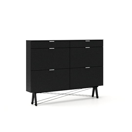 

Botník s hloubkou 30 Basic Black/White - Minko