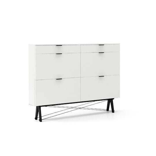 

Botník s hloubkou 30 Basic Black/White - Minko