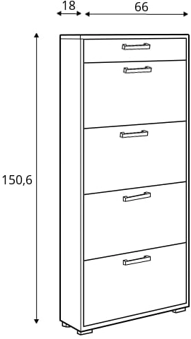 Szafka Na Buty Fala 14 Agat Meble Twojemeble Pl Meble Z Kolekcji Meble Przedpokojowe Agat Meble Bialy