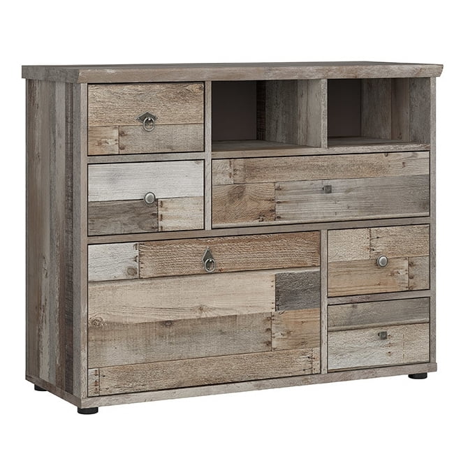 

Komoda Tarbes - Black Red White - BRW