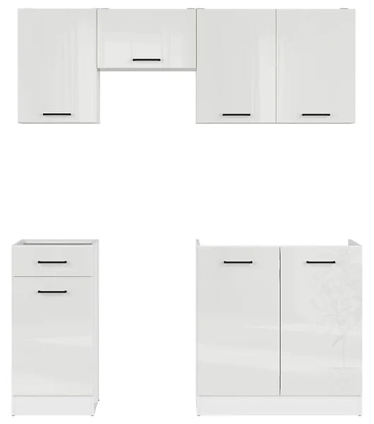 

Kuchyňská linka 170 Junona - Black Red White - BRW