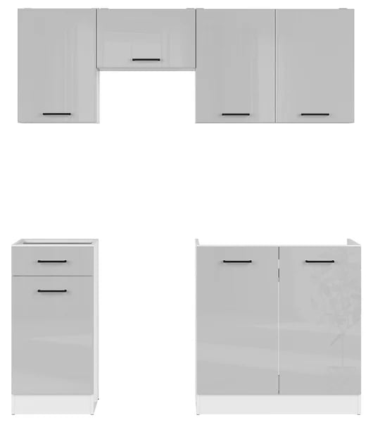 

Kuchyňská linka 170 Junona - Black Red White - BRW