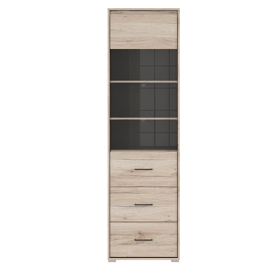 

Vitrína Ronse - Black Red White - BRW