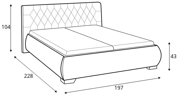 Łóżko 81218 (180x200)