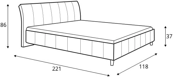 Łóżko 80263 (100x200)