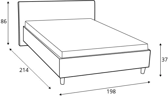 Łóżko 80264 (180x200)