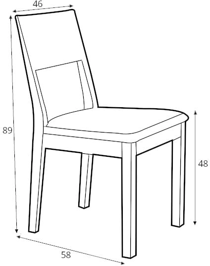 Krzesło Fjord