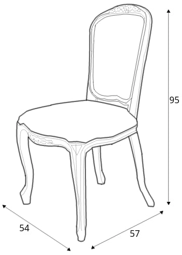 Elegantní čalouněná židle do jídelny Verona