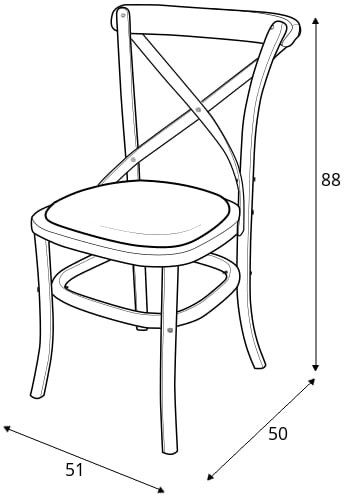 Krzesło Venezia Bianco