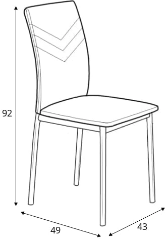 Stylowe krzesło do jadalni K-137