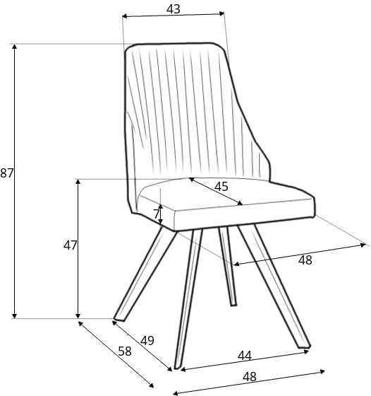 Židle K-206