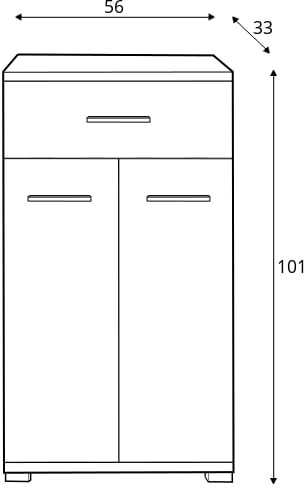 Szafka Na Buty Homeline Black Red White Twojemeble Pl Meble