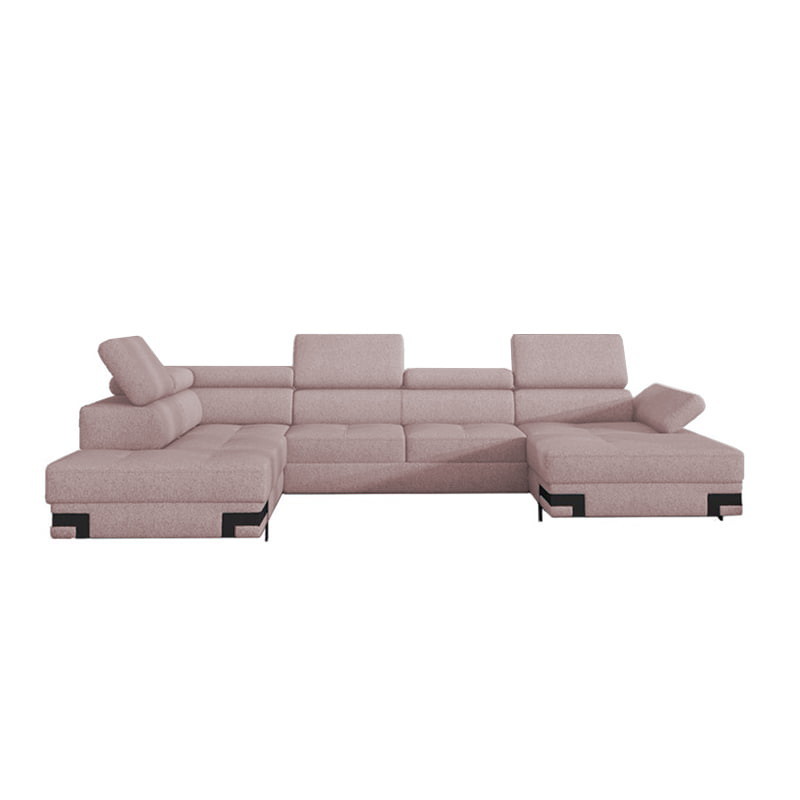 

Rohová sedací souprava pro každodenní spaní s mechanismem rozkládání typu delfín a úložným prostorem na lůžkoviny Emporio XL - Wersal