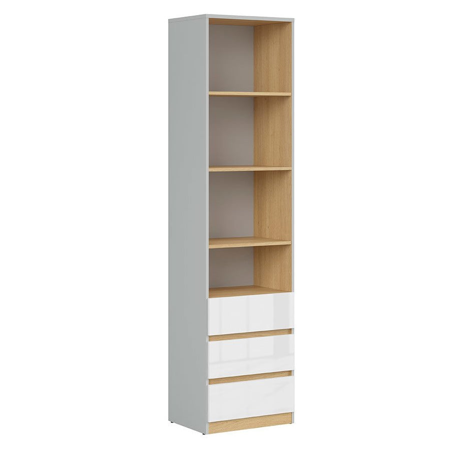 

Regál Nandu - Black Red White - BRW