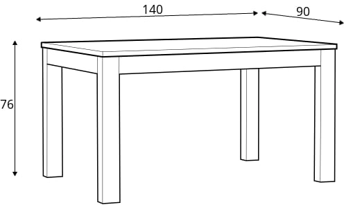 Stół rozkładany Tuluza