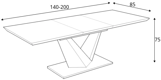 Stůl Alaras 140