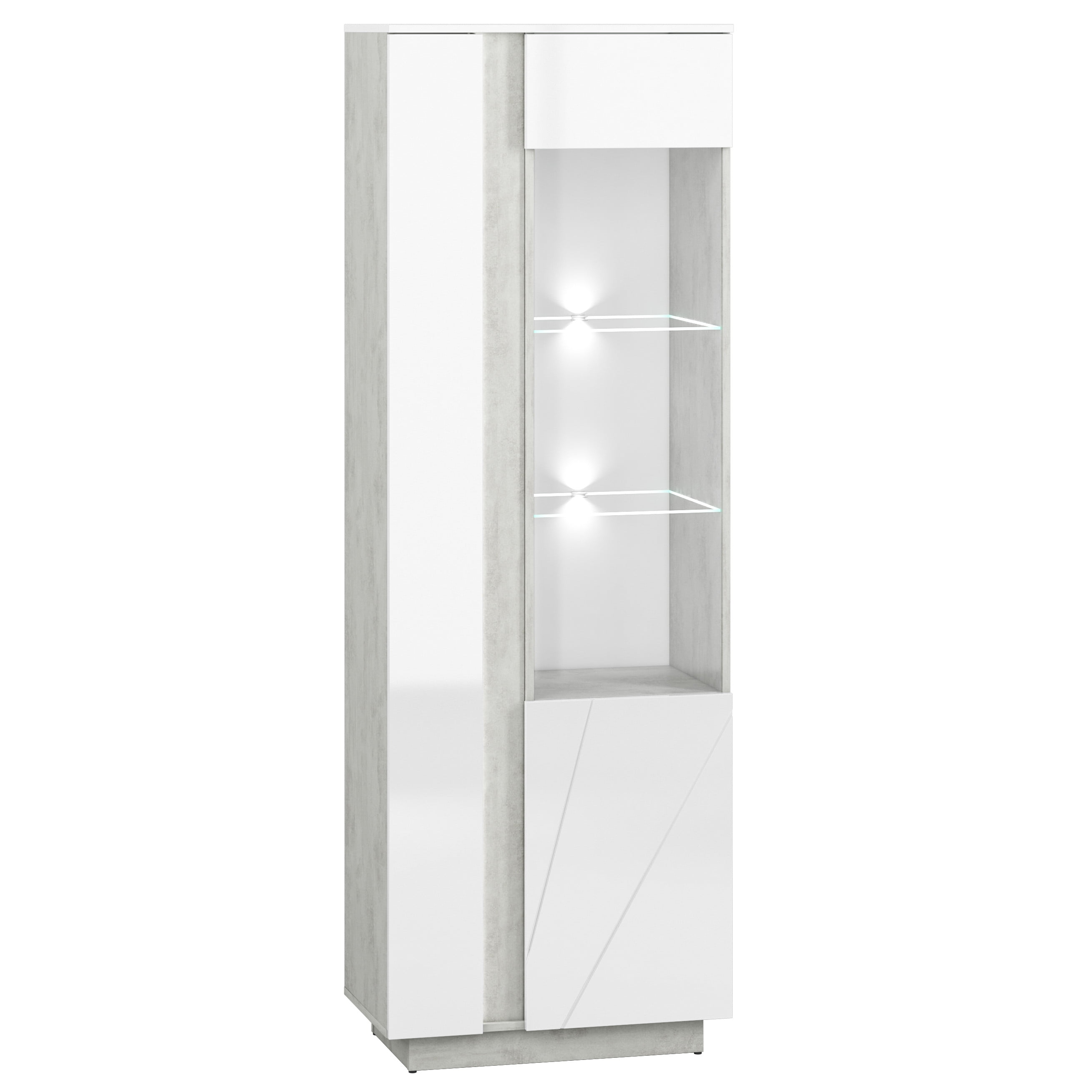 

Vitrína pravá Lumens - ML Meble