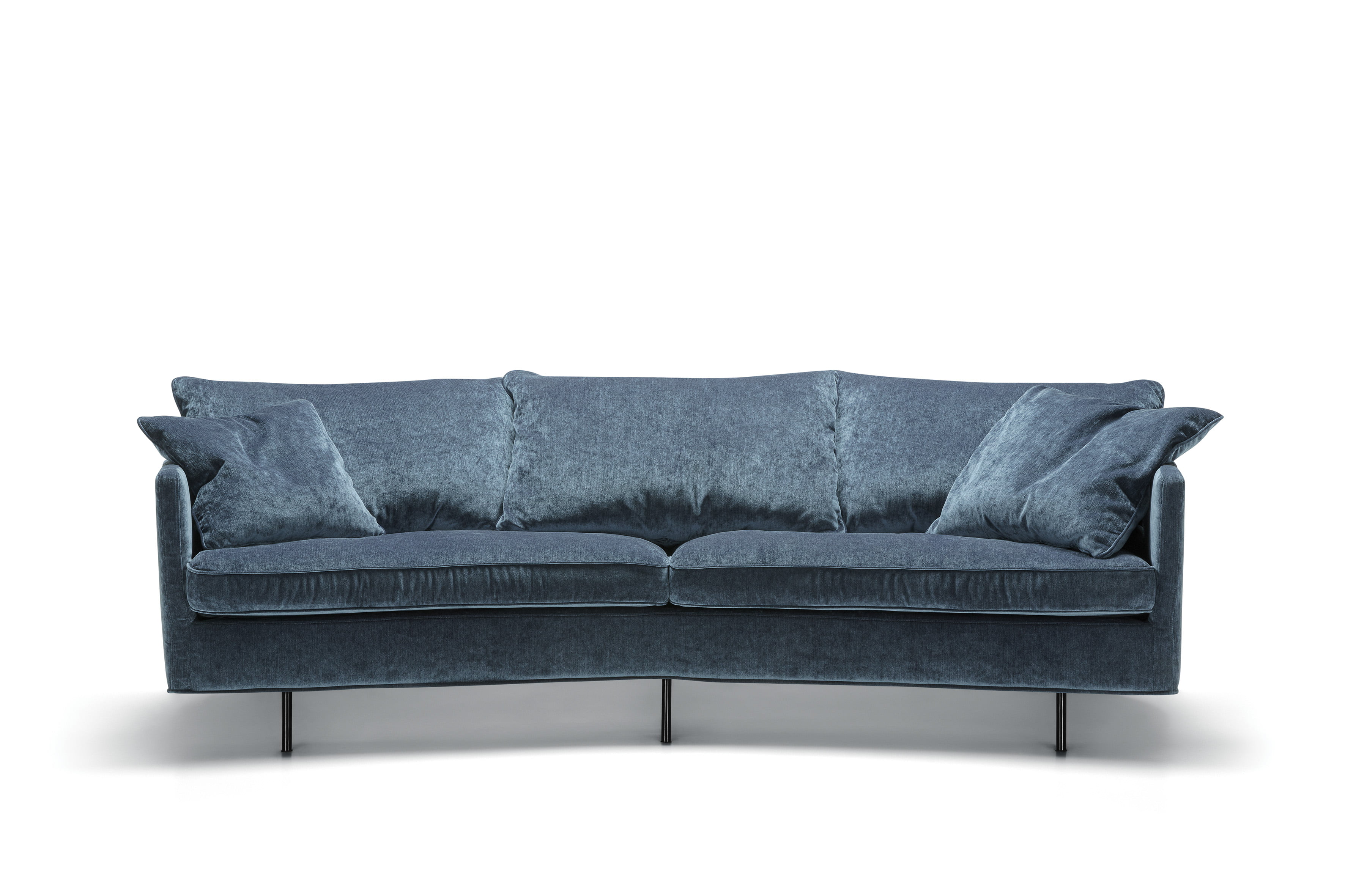 

Elegantní 3-místná pohovka do obývacího pokoje (round) Julia - SITS