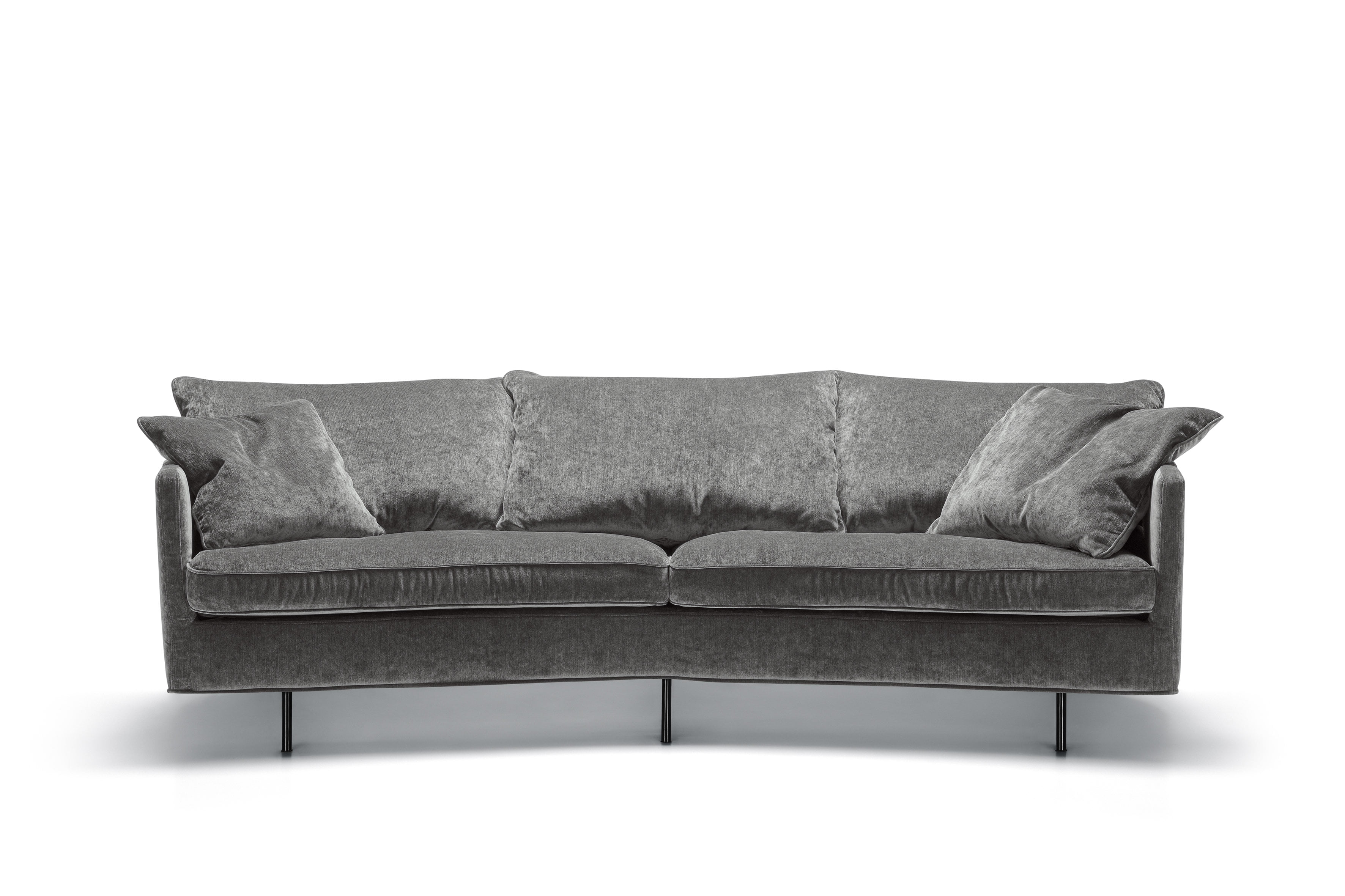 

Elegantní 3-místná pohovka do obývacího pokoje (round) Julia - SITS