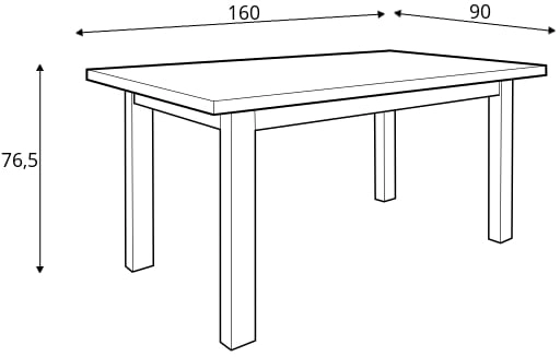 Stůl Erla