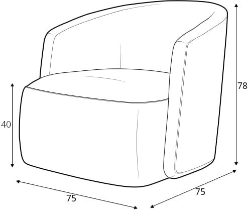 Fotel Soft Mini Laroc