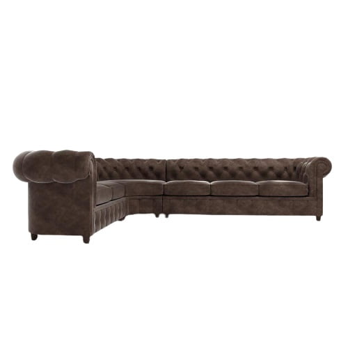 

Rohová pohovka Chesterfield Cambridge - Meble Ropez
