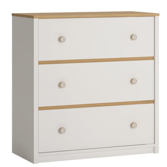 

Praktická 3-zásuvková komoda do dětského pokoje Todi - Meble Wójcik