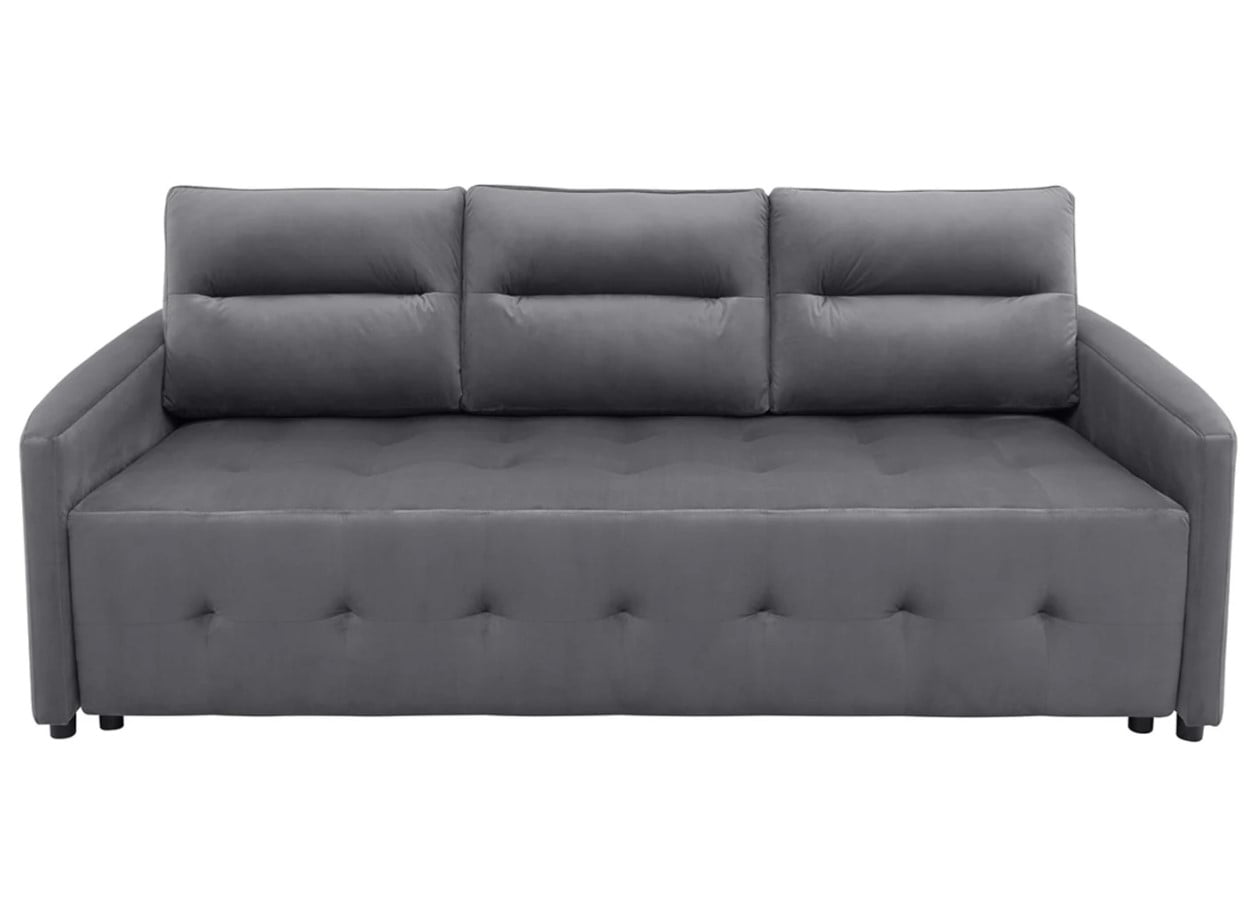 Pohovka Arita LUX 3DL - Black Red White - BRW