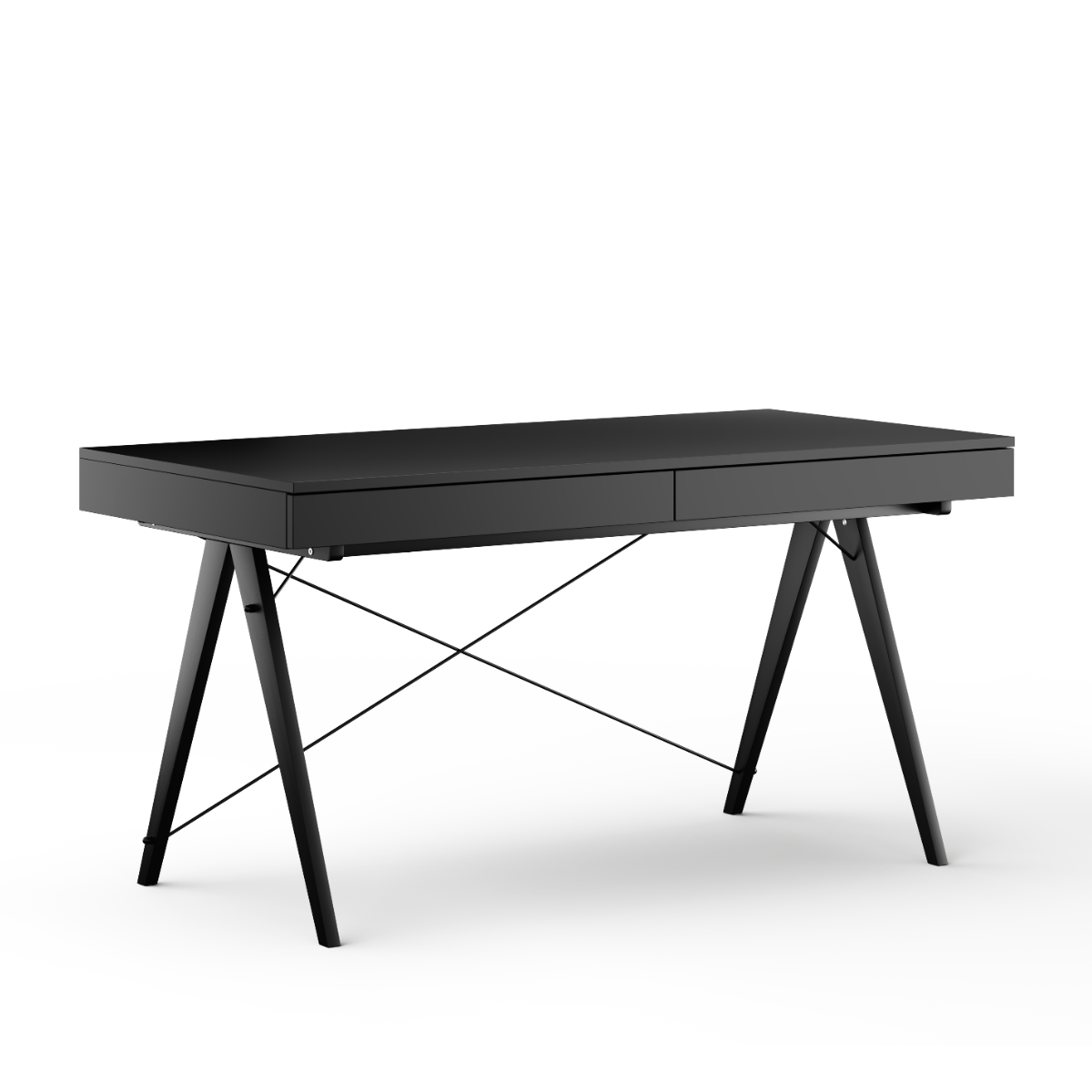 

Psací stůl Basic XXL Black/White - Minko
