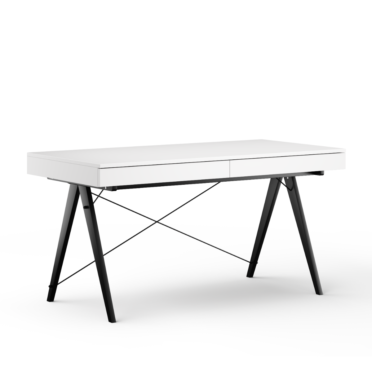 

Psací stůl Basic XXL Black/White - Minko