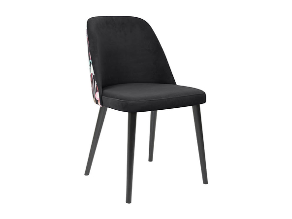 

Moderní židle do obývacího pokoje nebo jídelny Aka - Black Red White - BRW