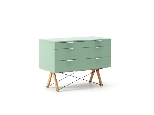 

Komoda 100x60 se zásuvkami Double - Minko