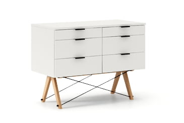 

Komoda 100x60 se zásuvkami Double - Minko