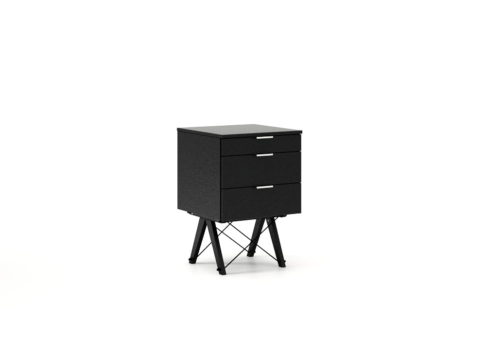 

Stolek se zásuvkami 50x60 Basic Black/White - Minko
