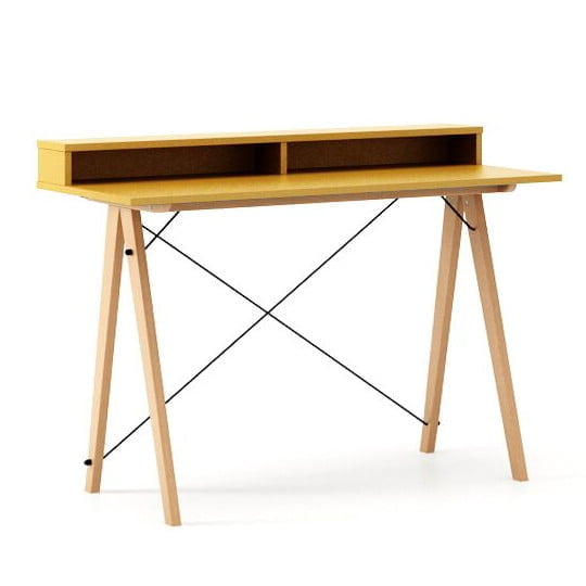 

Psací stůl 100x50 Slim+ Horizontal s nástavbou - Minko