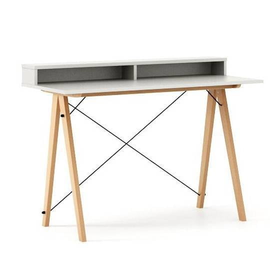 

Psací stůl 120x60 Slim+ Horizontal s nástavbou - Minko