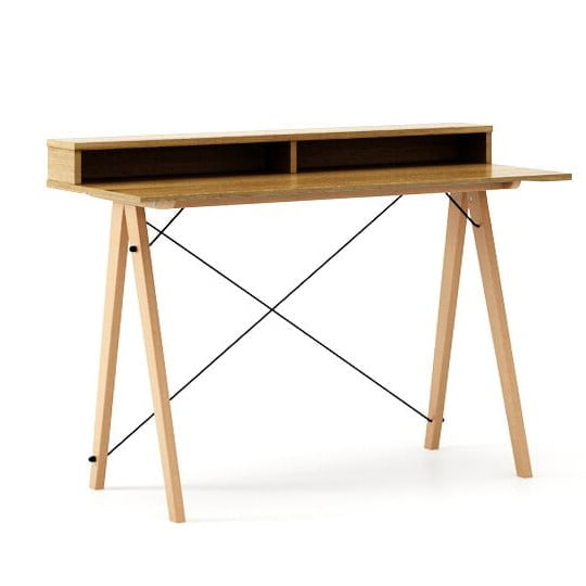 

Psací stůl 120x60 Slim+ Horizontal s nástavbou - Minko