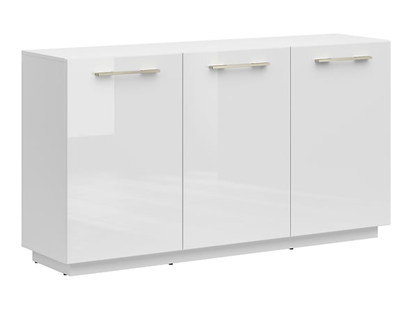 

Prostorná komoda s dvířky do obývacího pokoje FL Smart - Black Red White - BRW