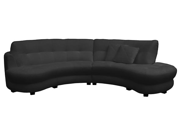 

Rohová sedací souprava Bretania - Black Red White - BRW